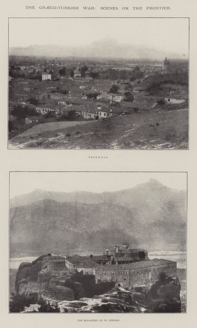 La guerra greco-turca, scene al confine da English Photographer