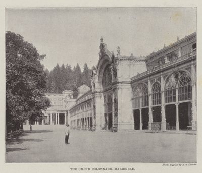 La grande colonnata, Marienbad da English Photographer