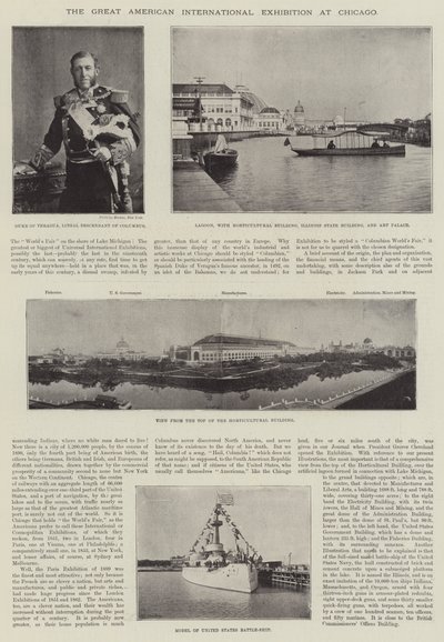 La grande esposizione internazionale americana a Chicago da English Photographer