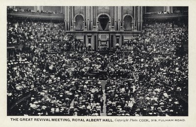 Il Grande Incontro di Risveglio, Royal Albert Hall, Londra da English Photographer