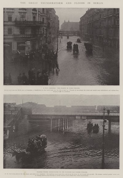 Il grande temporale e le inondazioni a Berlino da English Photographer
