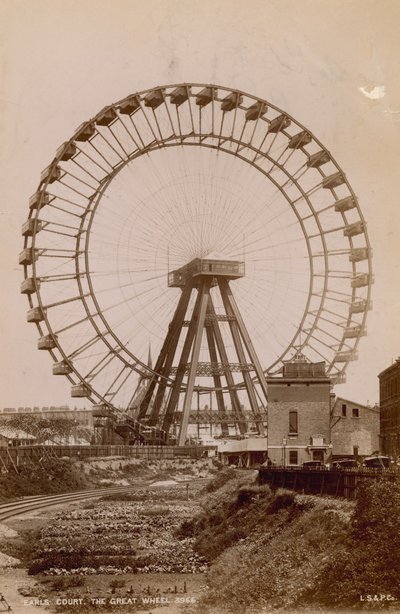 La Grande Ruota a Earls Court, Londra da English Photographer