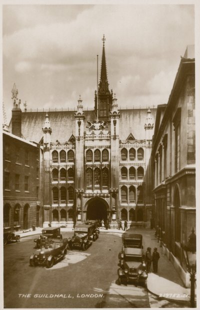La Guildhall, Londra da English Photographer