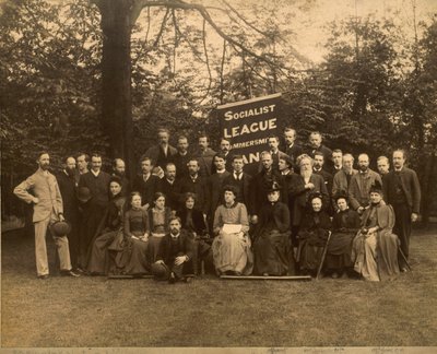 La filiale di Hammersmith della Lega Socialista da English Photographer