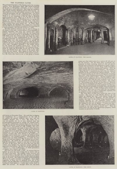 Le grotte di Hastings da English Photographer