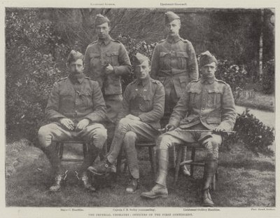 La Yeomanry Imperiale, Ufficiali del Primo Contingente da English Photographer