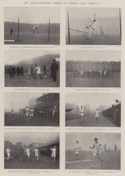 Gli Sport Interuniversitari al Queens Club, 21 Marzo da English Photographer