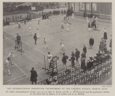 Il Torneo Internazionale di Badminton al Crystal Palace, 19-20 Marzo da English Photographer