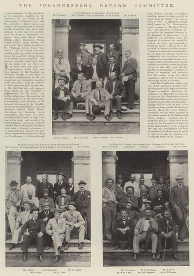 Il Comitato di Riforma di Johannesburg da English Photographer