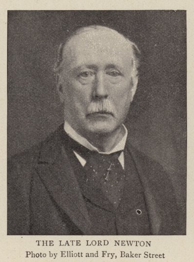 Il defunto Lord Newton da English Photographer