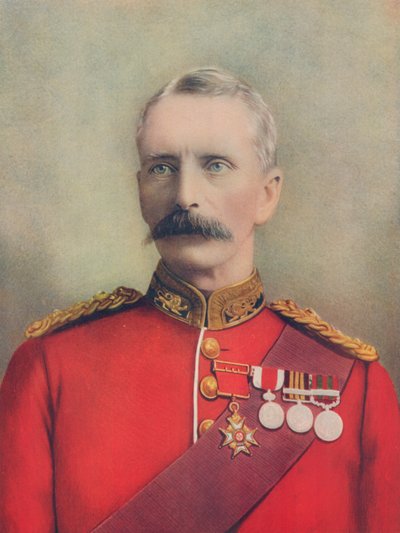 Il defunto Maggior Generale Sir E. R. P. Woodgate. Morto per le ferite ricevute a Spion Kop da English Photographer
