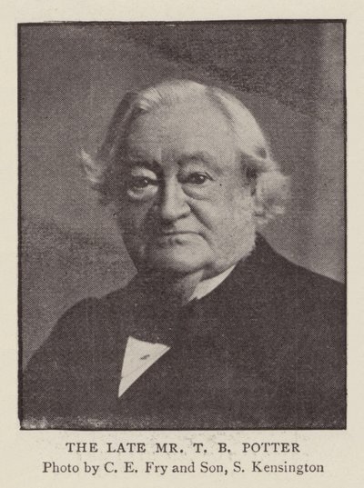 Il defunto signor T B Potter da English Photographer