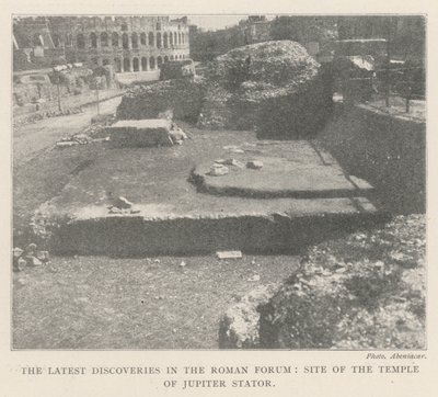 Le ultime scoperte nel Foro Romano, sito del Tempio di Giove Statore da English Photographer