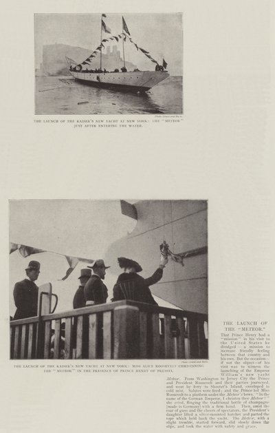 Il varo del Meteor da English Photographer