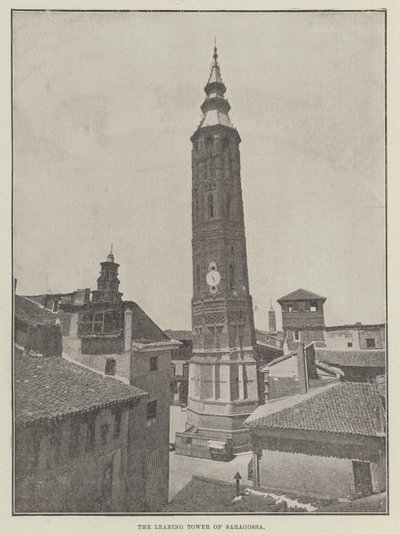 La torre pendente di Saragozza da English Photographer