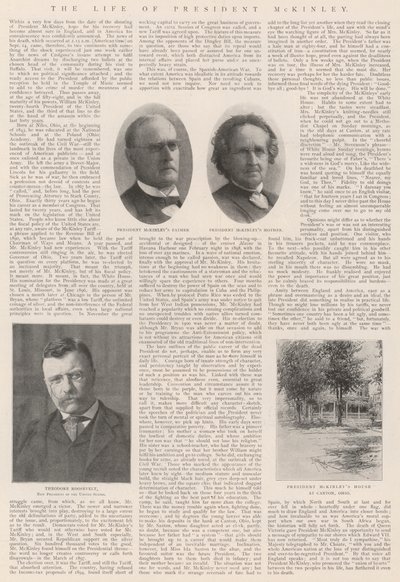 La vita del Presidente McKinley da English Photographer