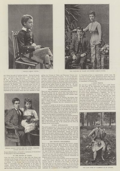 La vita del Duca di Clarence da English Photographer