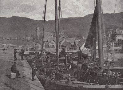 Le Chiuse, Fort Augustus da English Photographer