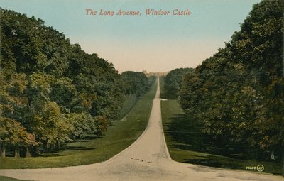 Il Viale Lungo, Castello di Windsor in Inghilterra da English Photographer