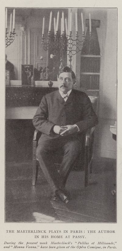 Le opere di Maeterlinck a Parigi, l