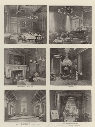 La Mansion House, la residenza ufficiale del sindaco da English Photographer