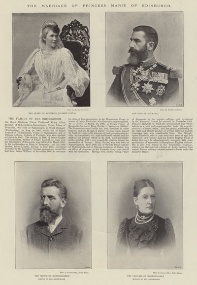 Il matrimonio della Principessa Marie di Edimburgo da English Photographer