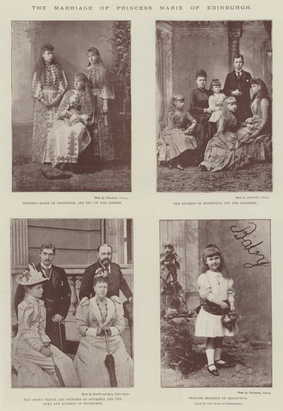 Il matrimonio della Principessa Marie di Edimburgo da English Photographer