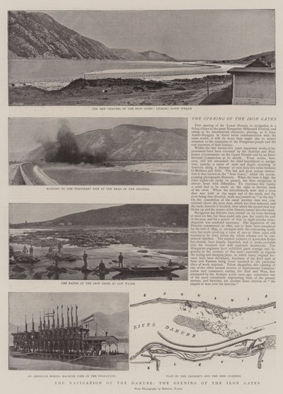 La navigazione del Danubio, l