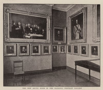 La nuova sala artica nella National Portrait Gallery da English Photographer
