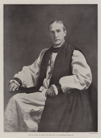 Il nuovo vescovo di Londra, il Reverendo A F Winnington-Ingram, DD da English Photographer