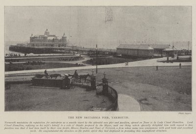 Il nuovo Britannia Pier, Yarmouth da English Photographer