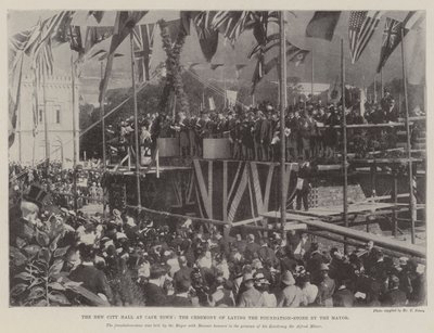 La nuova City Hall a Cape Town, la cerimonia di posa della prima pietra da parte del sindaco da English Photographer