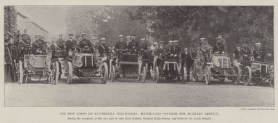 Il nuovo corpo di volontari automobilistici, automobili offerte per il servizio militare da English Photographer