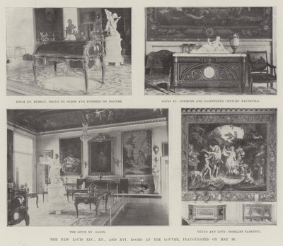 Le nuove sale Luigi XIV, XV e XVI al Louvre, inaugurate il 20 maggio da English Photographer
