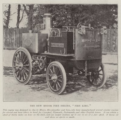 Il nuovo motore antincendio, Fire King da English Photographer