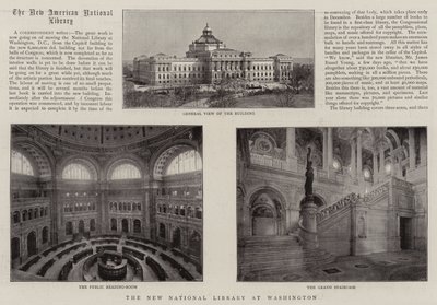 La nuova Biblioteca Nazionale a Washington da English Photographer