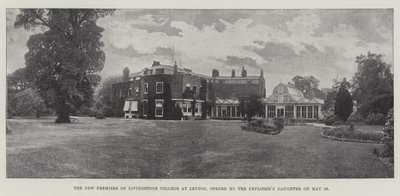 I nuovi locali del Livingstone College a Leyton, inaugurati dalla figlia dell