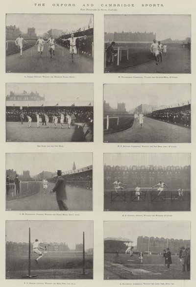 Gli Sport di Oxford e Cambridge da English Photographer