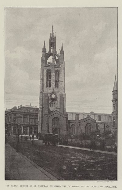 La chiesa parrocchiale di San Nicola, nominata cattedrale della diocesi di Newcastle da English Photographer