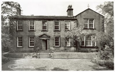 Il Parsonage, Haworth da English Photographer