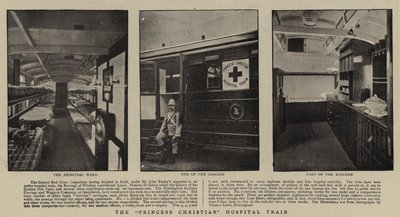 Il treno ospedale della Principessa Christian da English Photographer