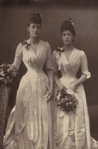 Le Principesse Vittoria e Maud del Galles da English Photographer