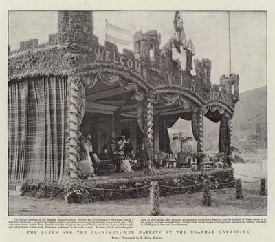 La regina e i clan, Sua Maestà al raduno di Braemar da English Photographer