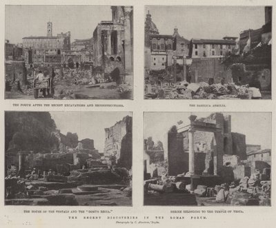 Le recenti scoperte nel Foro Romano da English Photographer