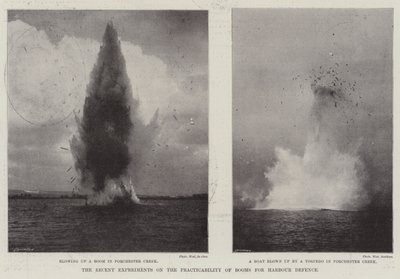 I recenti esperimenti sulla praticabilità delle barriere per la difesa del porto da English Photographer