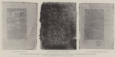 Il Prezzo Record Caxton, la Migliore Copia Esistente del Ryal Book, venduta il 20 Marzo per £2225 da English Photographer