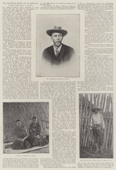 La presunta morte di Lo Bengula da English Photographer