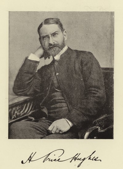 Rev Hugh Price Hughes da English Photographer