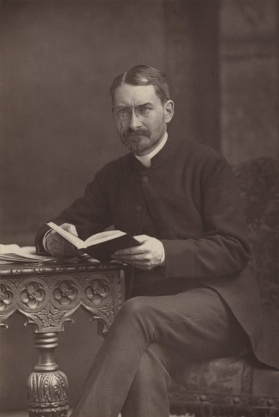 Il Reverendo Hugh Price Hughes da English Photographer