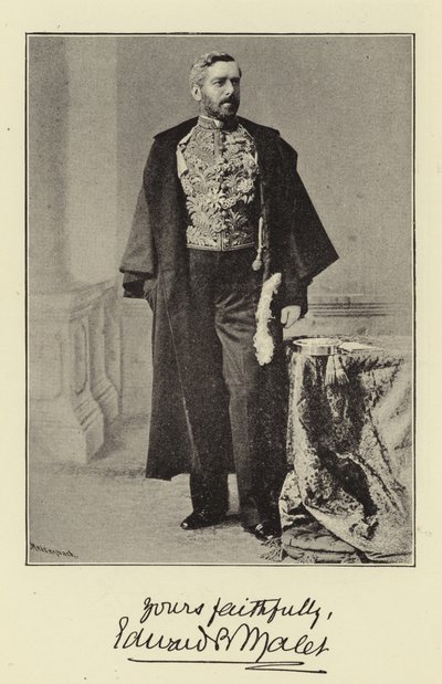 Sir Edward Malet, Ambasciatore di Sua Maestà alla Corte di Germania da English Photographer